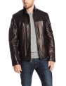 67% off Cole Haan Men’s Smooth Lamb Convertible Collar Jacket $230.72