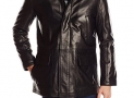 78% off!   Cole Haan Men’s Smooth Lamb Leather Car Coat $178.55