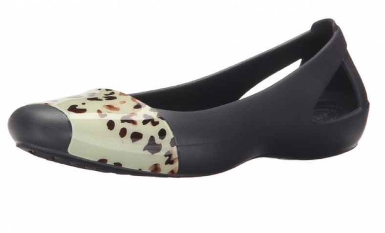 crocs Women’s Sienna Leopard Fade Flat$34.71