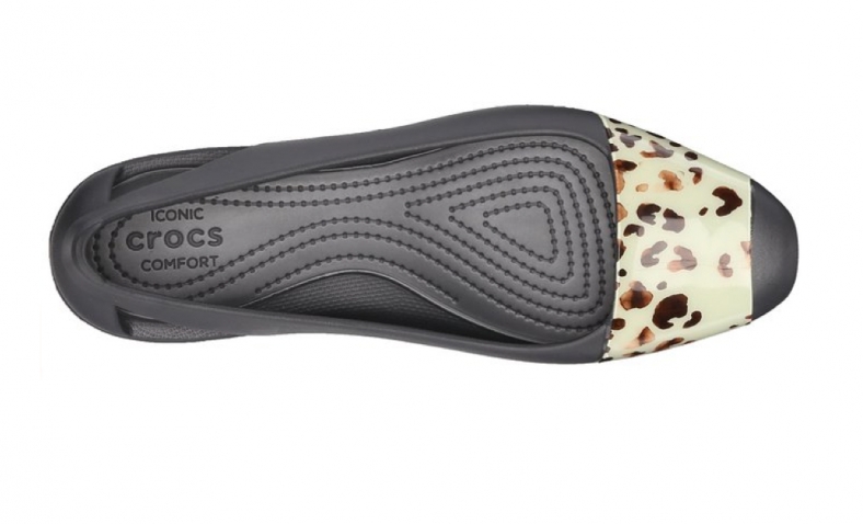 crocs Women’s Sienna Leopard Fade Flat$34.71