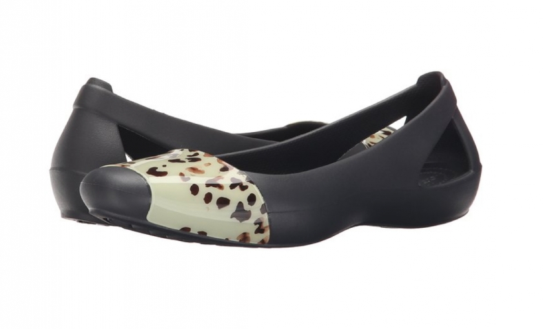 crocs Women’s Sienna Leopard Fade Flat$34.71