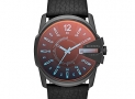 41% off!  Diesel Men’s DZ1657 Master Chief Black Ip Leather Watch $93.88