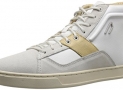 Diesel Men’s Primmstal E-Prime Mid Fashion Sneaker, Silver Birch/White, 9.5 M US $40.19