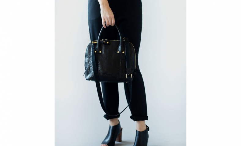 ellington Emma Satchel Shoulder Bag, Black, One Size$66.85