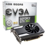 EVGA Geforce GTX 960 4GB SuperClocked Video Card $169.99