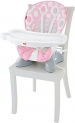  [Prime] 30% off! Fisher-Price SpaceSaver High Chair – Pink Ellipse $35.18