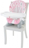  [Prime] 30% off! Fisher-Price SpaceSaver High Chair – Pink Ellipse $35.18