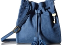 44% off!  Fossil Claire Small Drawstring Cornflower $93.60