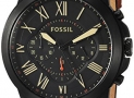 42% off!  Fossil Mens FS5241 Grant Chronograph Luggage Leather Watch $78.19