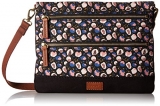 44% off!  Fossil Passport Crossbody-Black Floral $49.54
