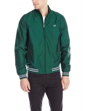 Fred Perry Men’s Tipped Bomber Jacket, Ivy $112.72