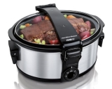 48% off!  Hamilton Beach 33461 Stay or Go 6-Quart Portable Slow Cooker $24.99
