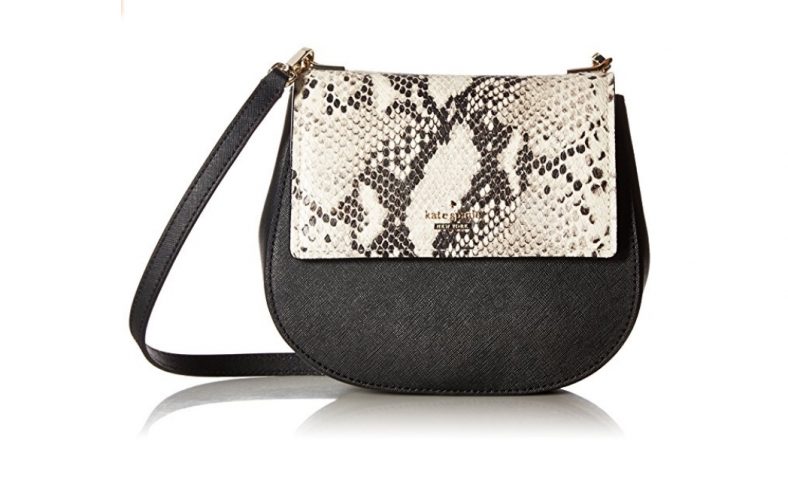 kate spade new york Cameron Street Snake Small Byrdie, Black $91.65