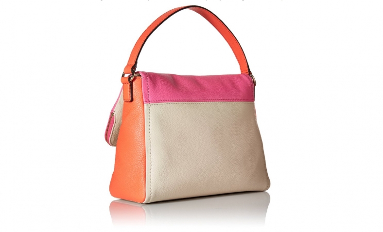 Kate Spade New York Cobble Hill Small Toddy Cross Body Tulip Pink/Bright Papaya/Porcelain$138.99