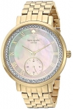 40% off!  kate spade new york KSW1291 Monterey Analog Display Japanese Quartz Gold Watch $195.00