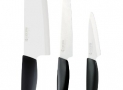 Kyocera Advanced Ceramic Revolution 3-Piece Ceramic Knife Set-( Includes 6-inch Chef’s Knife, 5-inch Micro Serrated Knife and 3-inch Paring Knife ) $50.12
