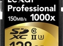 Lexar Professional 1000x 128GB SDXC UHS-II/U3 Card – 2 Pack $109.99
