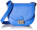 LOEFFLER RANDALL Tumbled-Leather Saddle Cross-Body Bag $96.63