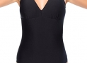 LUXE by Lisa Vogel Women’s Swimsuit, Black, 8$25.92