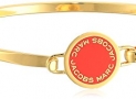 42% off!  Marc Jacobs Spring 2017 Enamel Logo Disc Hinge Charm Bracelet $31.99