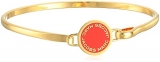 42% off!  Marc Jacobs Spring 2017 Enamel Logo Disc Hinge Charm Bracelet $31.99