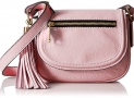 73% off MILLY Astor Small Saddle Cross Body, Blush $78.26