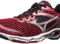 Mizuno Men’s Wave Creation 17 Running Shoes, Chinese Red/Silver/Black, 10 M US  $74.98