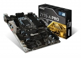 MSI Z170‑A Pro ATX LGA1151 Motherboard $79.99
