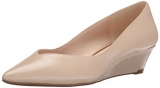 48% off!  Nine West Women’s Elenta Leather Wedge Pump $23.96