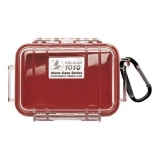 Pelican 1010 Micro Case, Red with Clear Lid $9.84