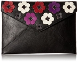 51% off!  Rebecca Minkoff Floral Applique Leo Clutch $61.10