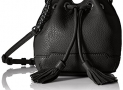 Rebecca Minkoff Micro Lexi Bucket Cross Body Bag, Black, One Size$94.99