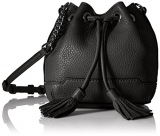Rebecca Minkoff Micro Lexi Bucket Cross Body Bag, Black, One Size$94.99