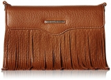 Rebecca Minkoff Universal Fringe Crossbody Iphone 6 Galaxy S6 Phone Wristlet, Almond, One Size$59.98