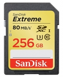 SanDisk Extreme 256GB SDXC U3 Memory Card $100.85