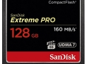 SanDisk Extreme PRO 128GB CF Memory Card $148.01