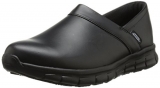 Skechers for Work Men’s Sure Track Verteen Slip On, Black, 11 M US$26.78