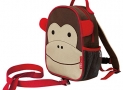 Skip Hop Zoo Little Kid and Toddler Safety Harness Backpack, Marshall Monkey $14.39