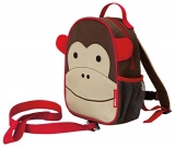 Skip Hop Zoo Little Kid and Toddler Safety Harness Backpack, Marshall Monkey $14.39