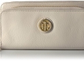Tommy Hilfiger Th Leather Double Zip Wallet Wallet $23.13