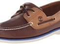 Timberland Men’s Classic Boat Classic 2-Eye Oxford, Dark Brown/Tan Two-Tone, 9.5 M US$47.49