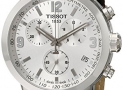 Tissot Men’s TIST0554171603700 PRC 200 Chronograph Stainless Steel Watch with Brown Leather Band $307.00
