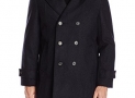 Tommy Hilfiger Men’s Brady Double-Breasted Peacoat $23.12
