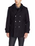 Tommy Hilfiger Men’s Brady Double-Breasted Peacoat $23.12