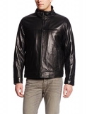 79% off!  Tommy Hilfiger Men’s Classic Leather Jacket with Shirt Collar $122.37