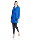 Only for size S!  Tommy Hilfiger Women’s Double-Breasted Trench Coat with Striped Belt  $46.82