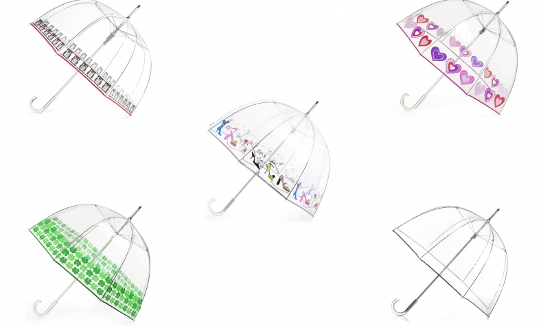 25% off!  totes Signature Clear Bubble Umbrella, Mr. Hoot Bubble $19.50