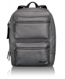 57% off！  Tumi Mission Bryant Leather Backpack, Iron $254.00