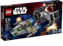 LEGO Star Wars 75150 Vader’s TIE Advanced vs. A-Wing Starfighter $76.99