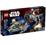 LEGO Star Wars 75150 Vader’s TIE Advanced vs. A-Wing Starfighter $76.99